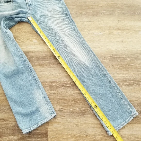 Lucky Brand Women's Straight Leg Denim Jean's Zip-up Candiani Fabric Ankle sz 25 - Picture 14 of 16